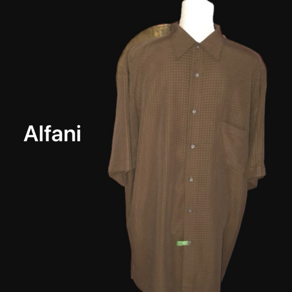 Alfani Other - Alfani XL Extra Soft Brown XL Men’s shirt Like New